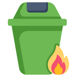 Burn Trash  Icon