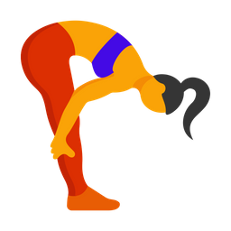 Bending over  Icon