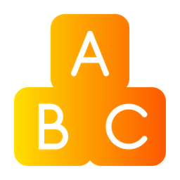 Abc Block  Icon