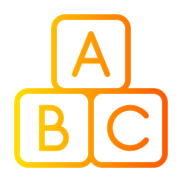 Abc Block  Icon