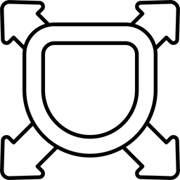 Verteidigungsschild  Symbol