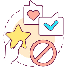 Give up need for approval  Icon