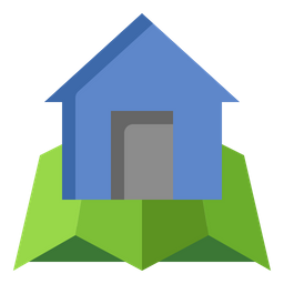 Localização residencial  Ícone