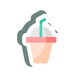 Gefrorener Frappe  Symbol