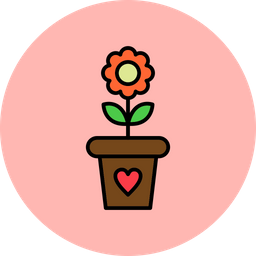 Flower Pot  Icon