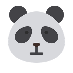 Panda Face  Icon