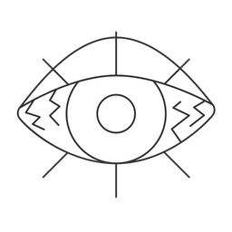 Dry eye syndrome  Icon