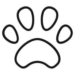 Paw Print  Icon