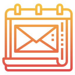 Mail-Zeitplan  Symbol