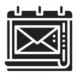 Mail Schedule  Icon