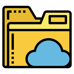 Cloud Folder  Icon