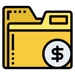 Financial Folder  Icon