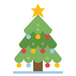 Árbol de Navidad  Icono