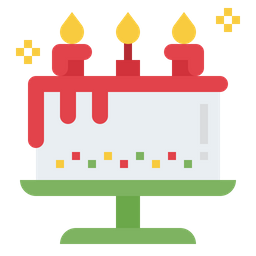 Candles Cake  Icon