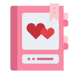 Love Book  Icon