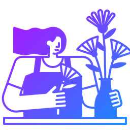 Flower Arrangement  Icon