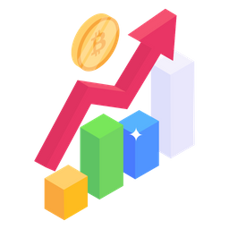 Crescimento do bitcoin  Ícone