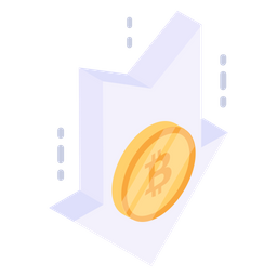 Bitcoin Loss  Icon