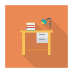 Computer desk  Icon