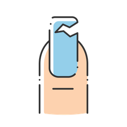 Broken nail  Icon