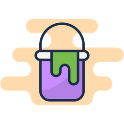 Color Bucket  Icon