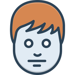 Male Face  Icon