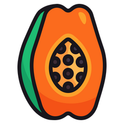 Half Papaya  Icon