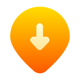 Location Dowload  Icon