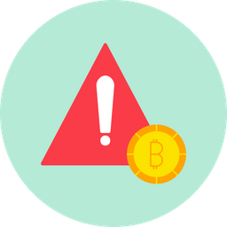 Bitcoin Alert  Icon