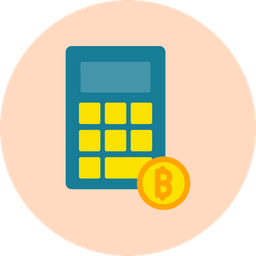 Bitcoin Accounting  Icon