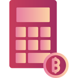 Bitcoin Accounting  Icon