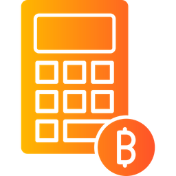 Bitcoin Accounting  Icon