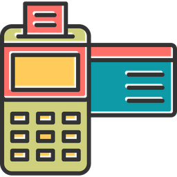 Credit Card Machine  Icon