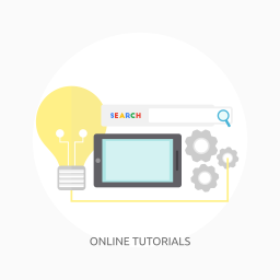 Online-Tutorials  Symbol