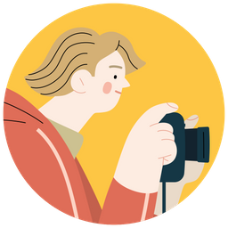 Boy Photographer  Icon