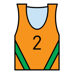 2 Number Jersey  Icon