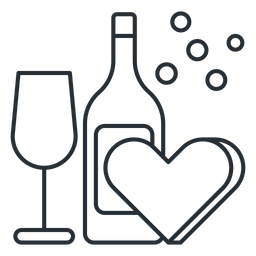 Romantic Drinks  Icon