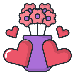 Bouquet Of Flowers  Icon