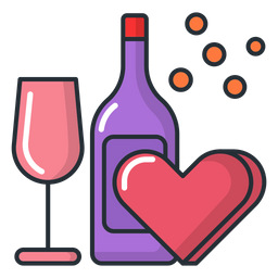 Romantic Drinks  Icon