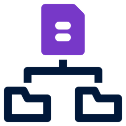 Document Network  Icon