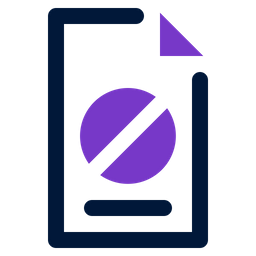 Blocked Document  Icon