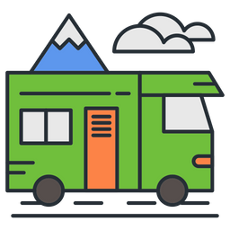 Road Trip Caravan  Icon