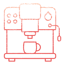 Kaffeemaschine  Symbol