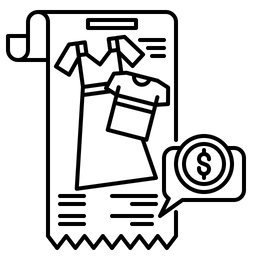 Stoffzahlung  Symbol