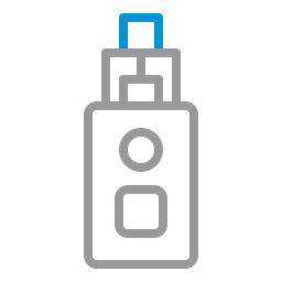 Elektrischer Verdampfer  Symbol