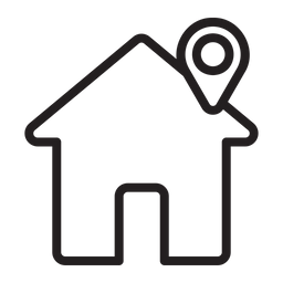 Home Address  Icon