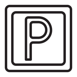 Parking Sign  Icon