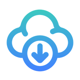 Cloud download  Icon