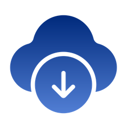 Cloud download  Icon