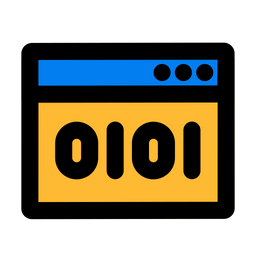 Binary code  Icon